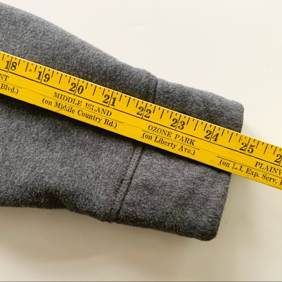 πLEEπ Menβs Long Sleeve Hooded Fleece Jacket Size Medium Gray - Picture 12 of 12